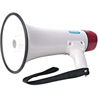 Los mejores  - Infactory Megáfono direccional: Megáfono Deluxe de 25 vatios (Compacto megáfono)